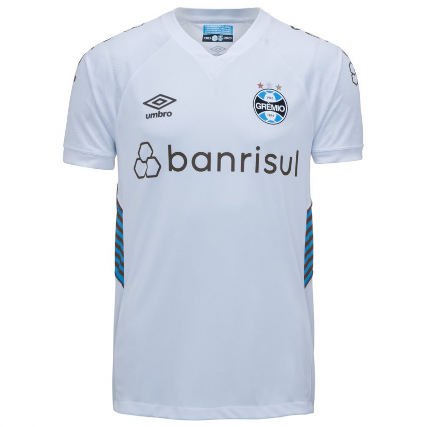 Damen Everton Galdino #13 Weiß Auswärtstrikot Trikot 2023/24 T-Shirt