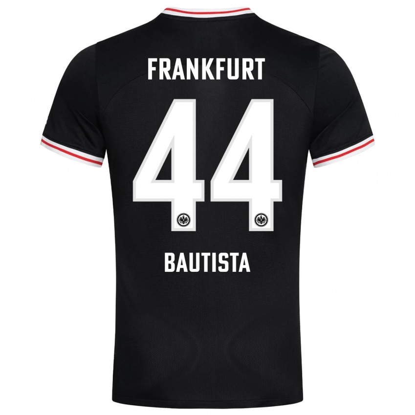 Damen Davis Bautista #44 Schwarz Auswärtstrikot Trikot 2023/24 T-Shirt