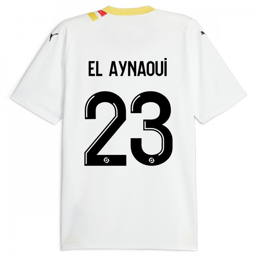 Damen Neil El Aynaoui #23 Schwarz Auswärtstrikot Trikot 2023/24 T-Shirt