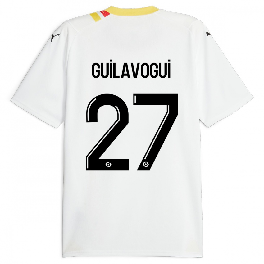 Damen Morgan Guilavogui #27 Schwarz Auswärtstrikot Trikot 2023/24 T-Shirt