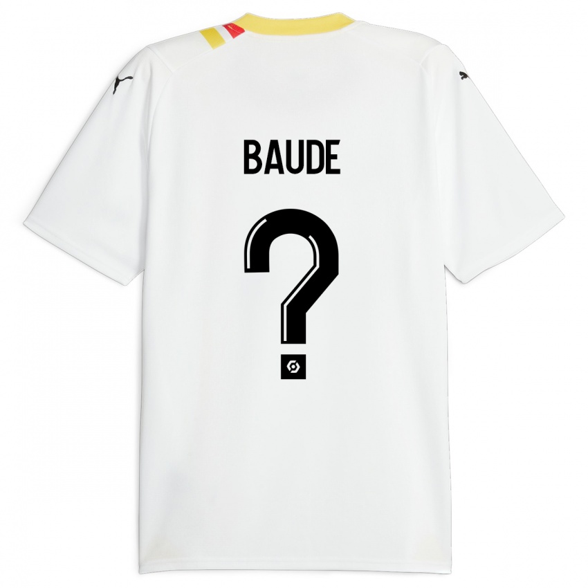 Damen Léo Baudé #0 Schwarz Auswärtstrikot Trikot 2023/24 T-Shirt
