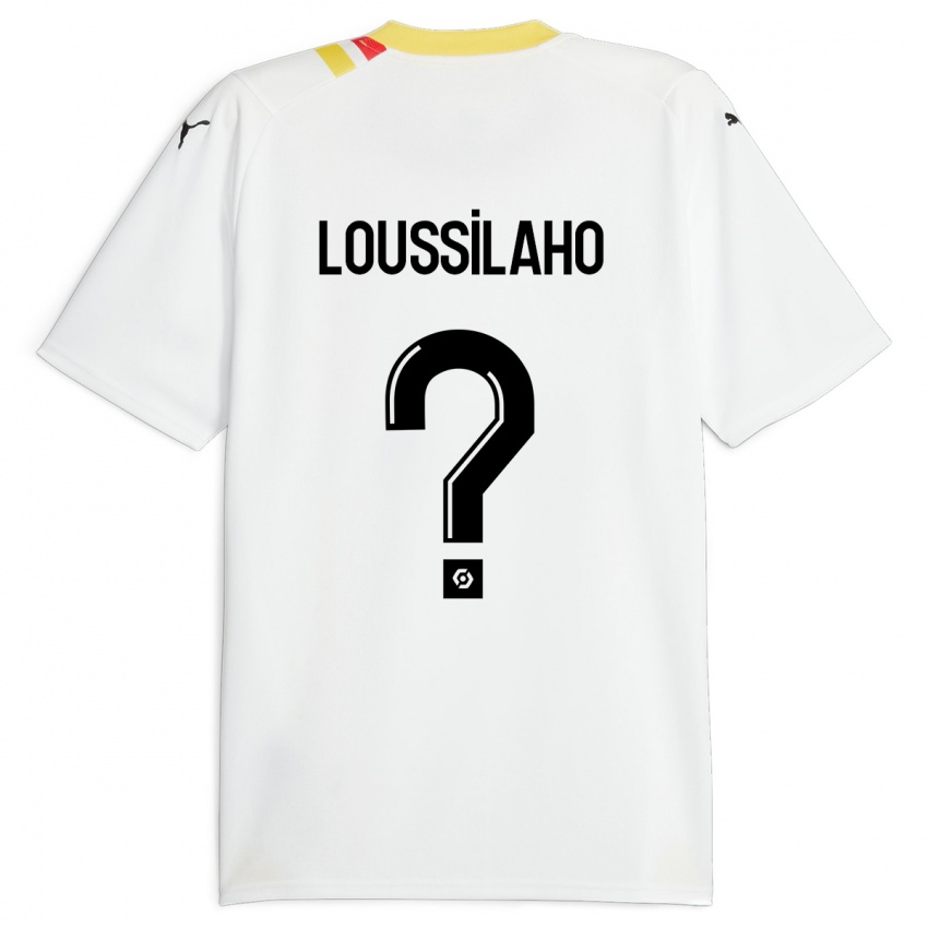 Damen Lenny Dziki Loussilaho #0 Schwarz Auswärtstrikot Trikot 2023/24 T-Shirt