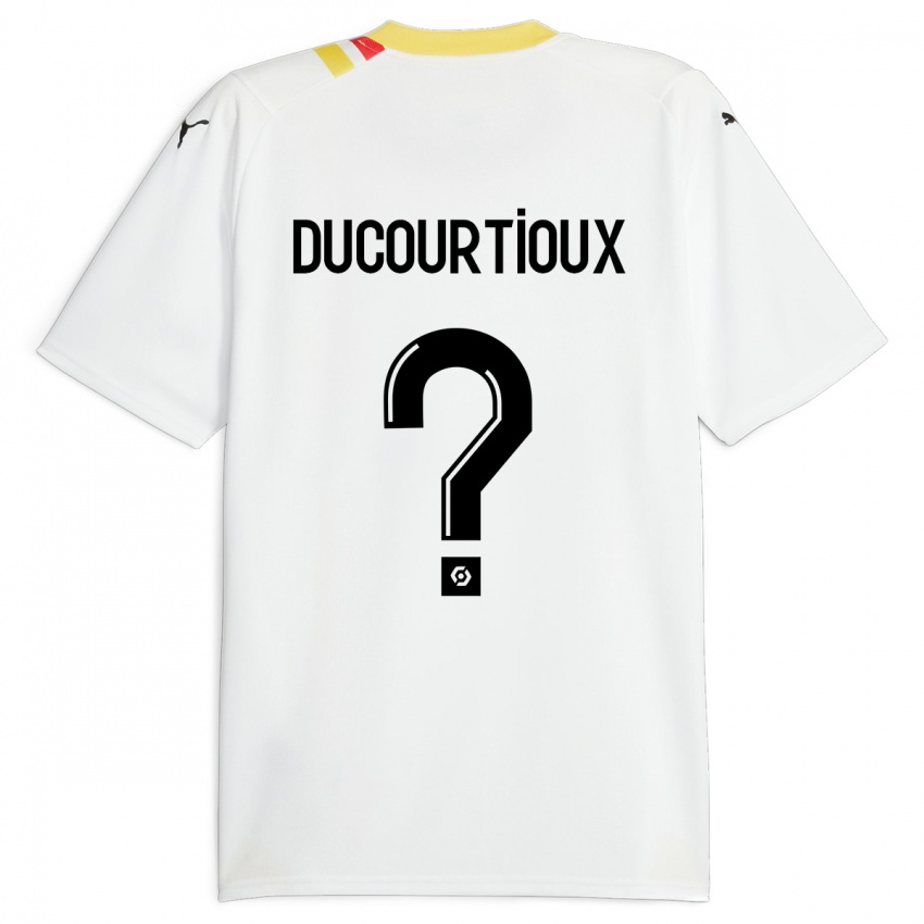 Damen Ilan Ducourtioux #0 Schwarz Auswärtstrikot Trikot 2023/24 T-Shirt