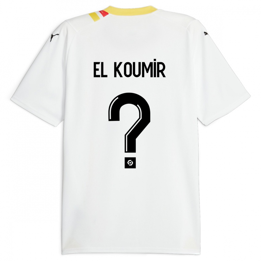 Damen Kaïna El Koumir #0 Schwarz Auswärtstrikot Trikot 2023/24 T-Shirt