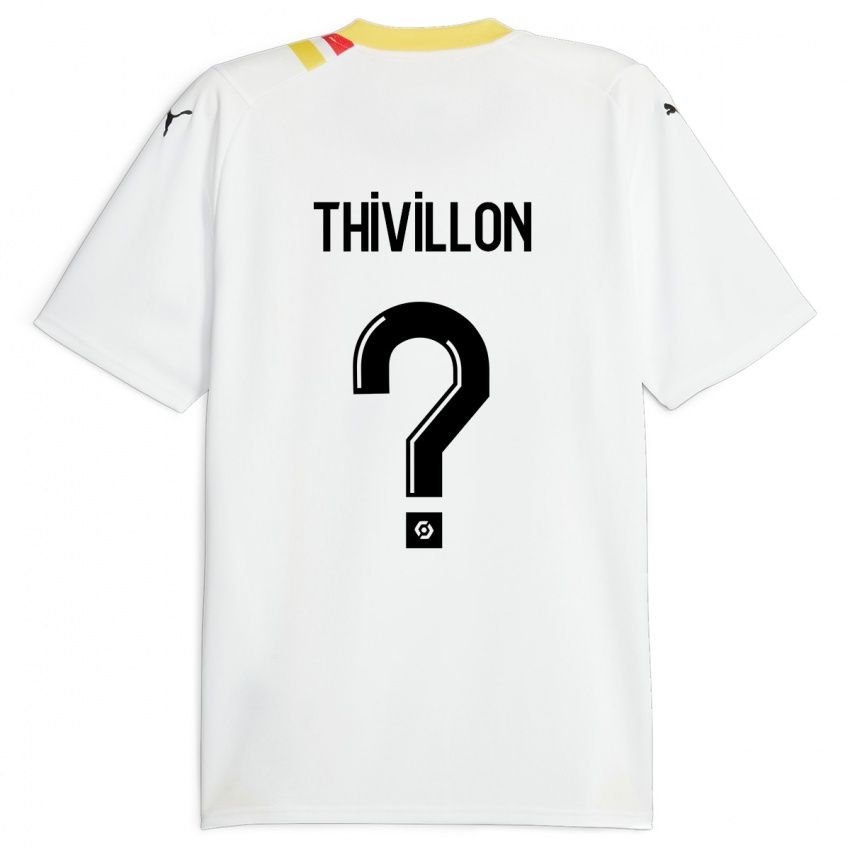 Damen Lina Thivillon #0 Schwarz Auswärtstrikot Trikot 2023/24 T-Shirt