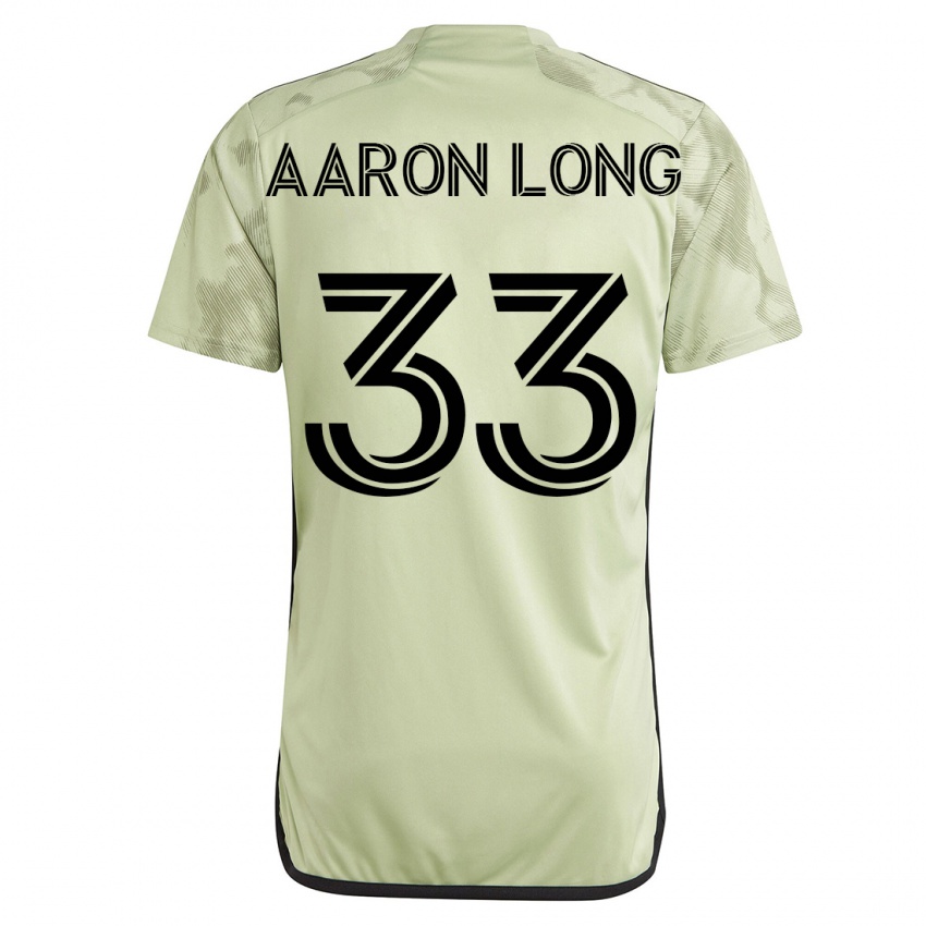 Damen Aaron Long #33 Grün Auswärtstrikot Trikot 2023/24 T-Shirt