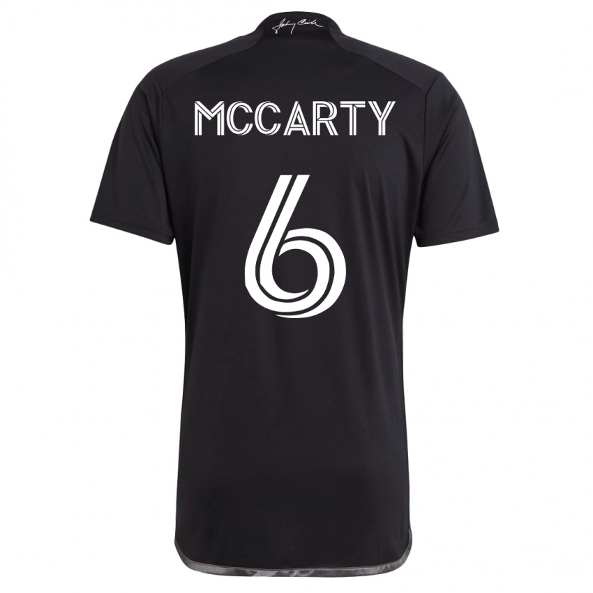 Damen Dax Mccarty #6 Schwarz Auswärtstrikot Trikot 2023/24 T-Shirt