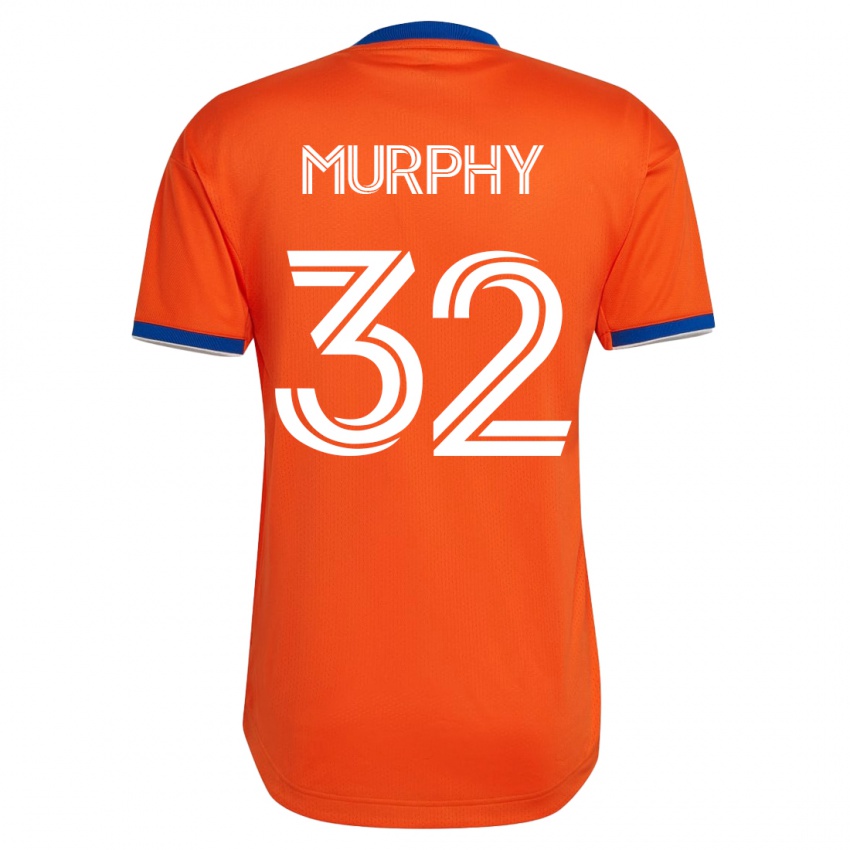 Damen Ian Murphy #32 Weiß Auswärtstrikot Trikot 2023/24 T-Shirt