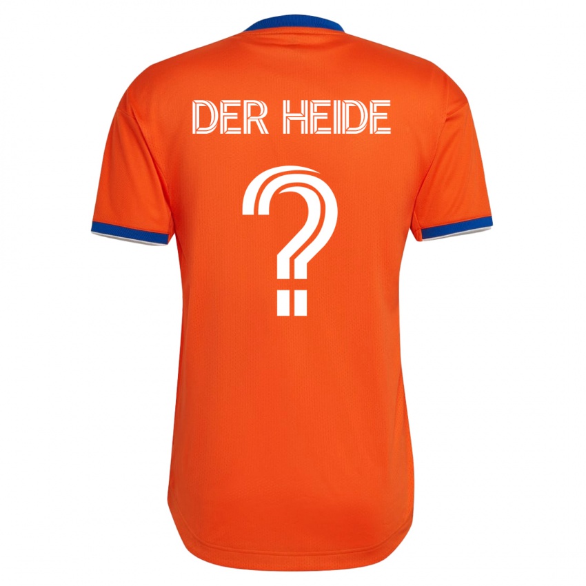 Damen Dimas Van Der Heide #0 Weiß Auswärtstrikot Trikot 2023/24 T-Shirt