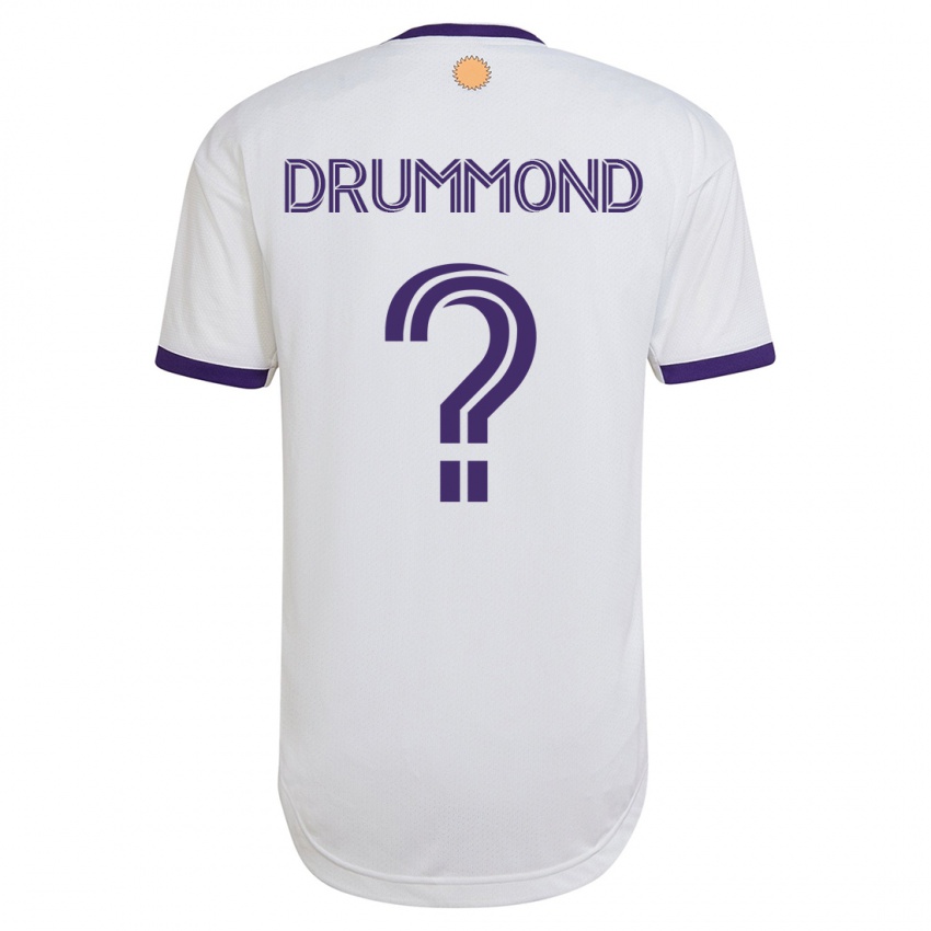 Damen Owen Drummond #0 Weiß Auswärtstrikot Trikot 2023/24 T-Shirt