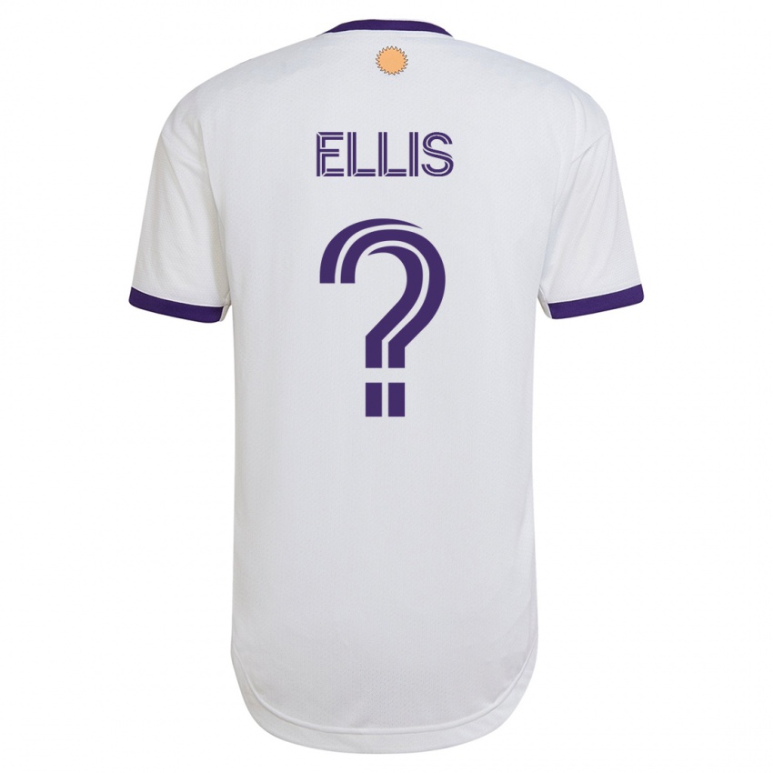 Damen Justin Ellis #0 Weiß Auswärtstrikot Trikot 2023/24 T-Shirt