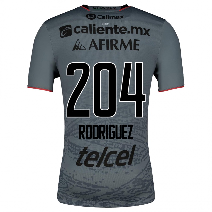 Damen Jesús Rodríguez #204 Grau Auswärtstrikot Trikot 2023/24 T-Shirt