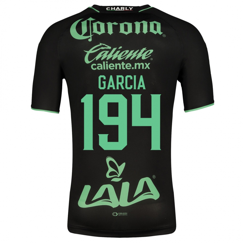 Damen Anthony García #194 Schwarz Auswärtstrikot Trikot 2023/24 T-Shirt