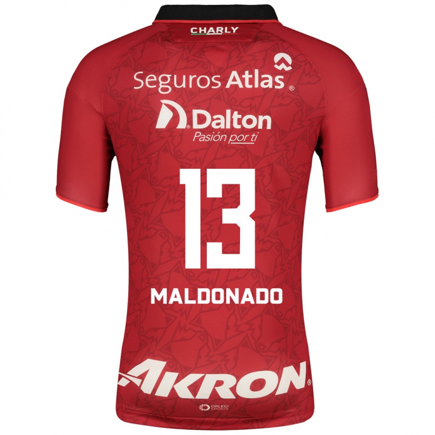 Damen Maritza Maldonado #13 Rot Auswärtstrikot Trikot 2023/24 T-Shirt