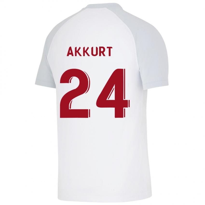 Damen Arzu Akkurt #24 Weiß Auswärtstrikot Trikot 2023/24 T-Shirt