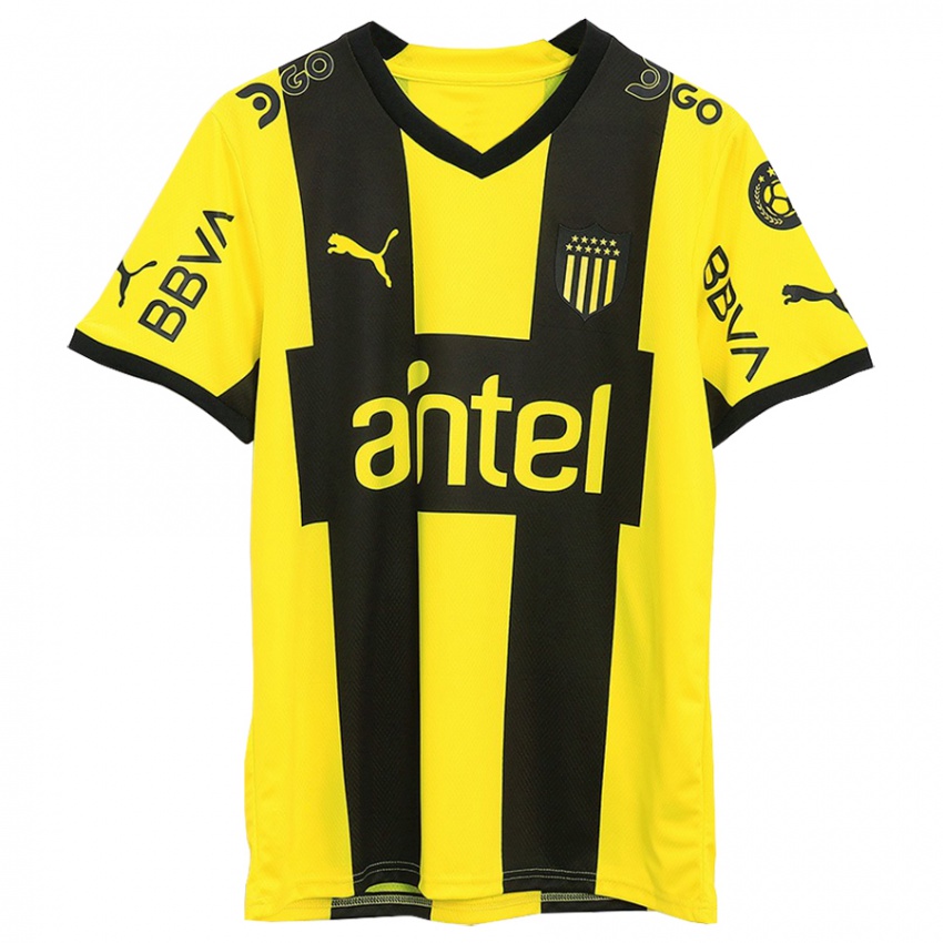 Kinder José Neris #11 Gelb Schwarz Heimtrikot Trikot 2023/24 T-Shirt