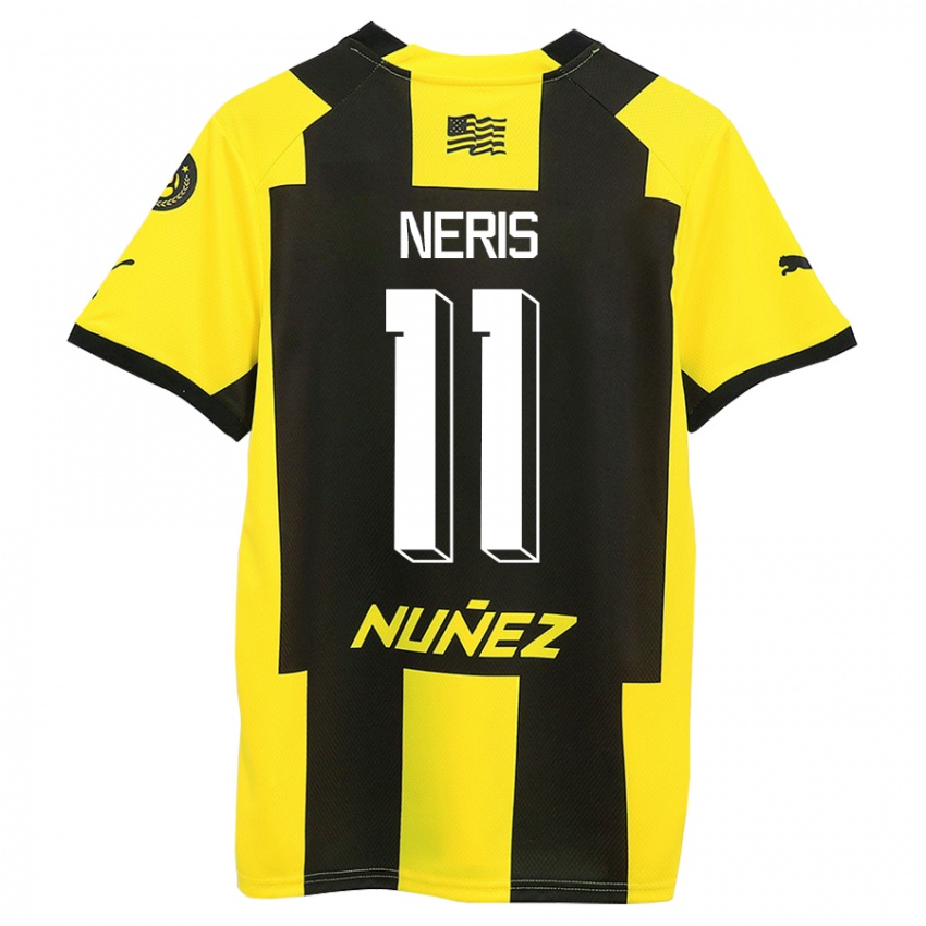 Kinder José Neris #11 Gelb Schwarz Heimtrikot Trikot 2023/24 T-Shirt