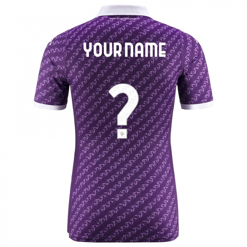 Kinder Ihren Namen #0 Violett Heimtrikot Trikot 2023/24 T-Shirt