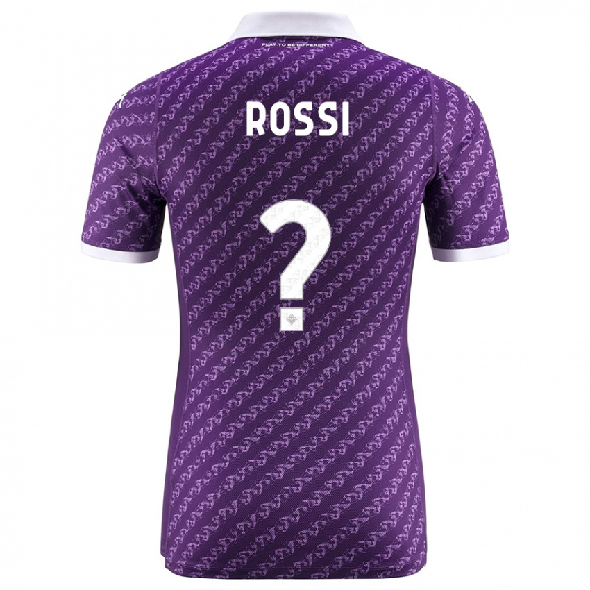 Kinder Alessandro Rossi #0 Violett Heimtrikot Trikot 2023/24 T-Shirt