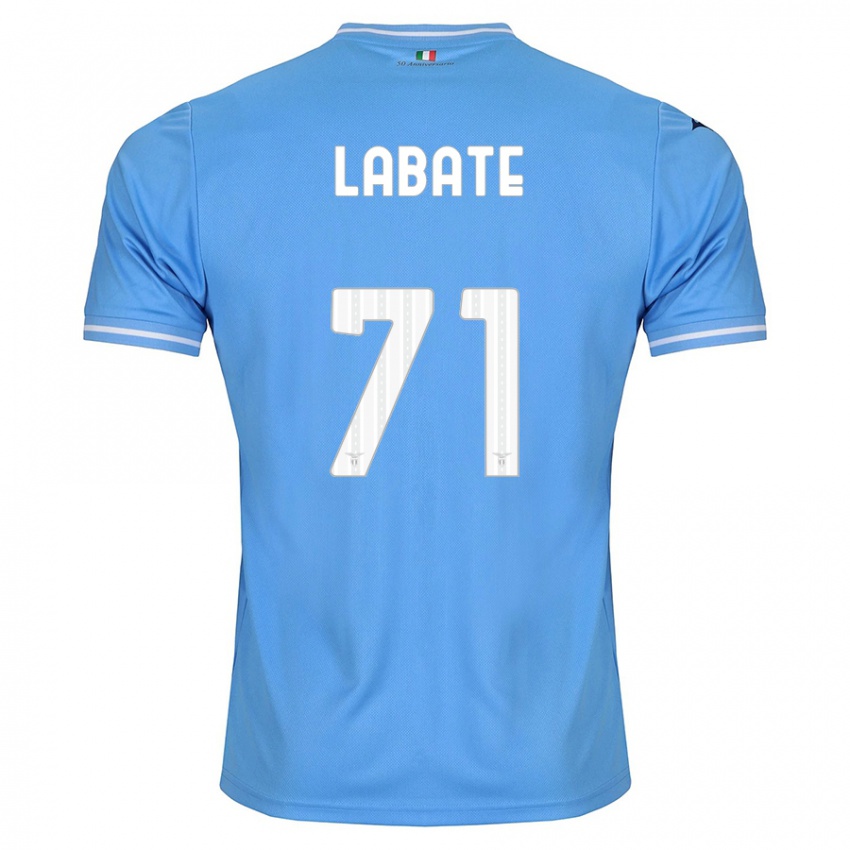 Kinder Camilla Labate #71 Blau Heimtrikot Trikot 2023/24 T-Shirt