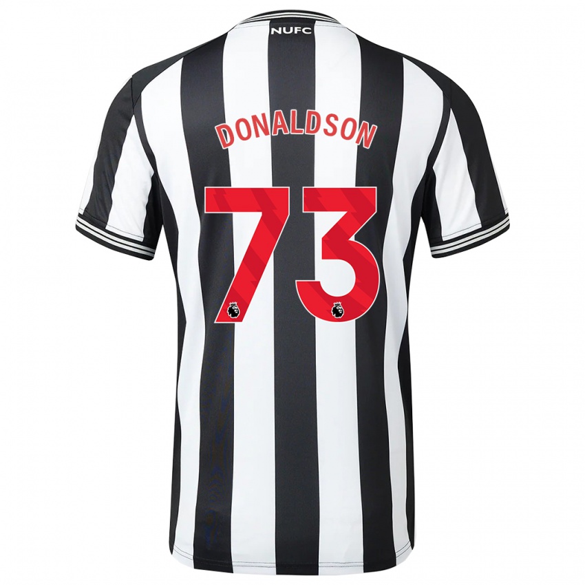 Kinder Josh Donaldson #73 Schwarz-Weiss Heimtrikot Trikot 2023/24 T-Shirt