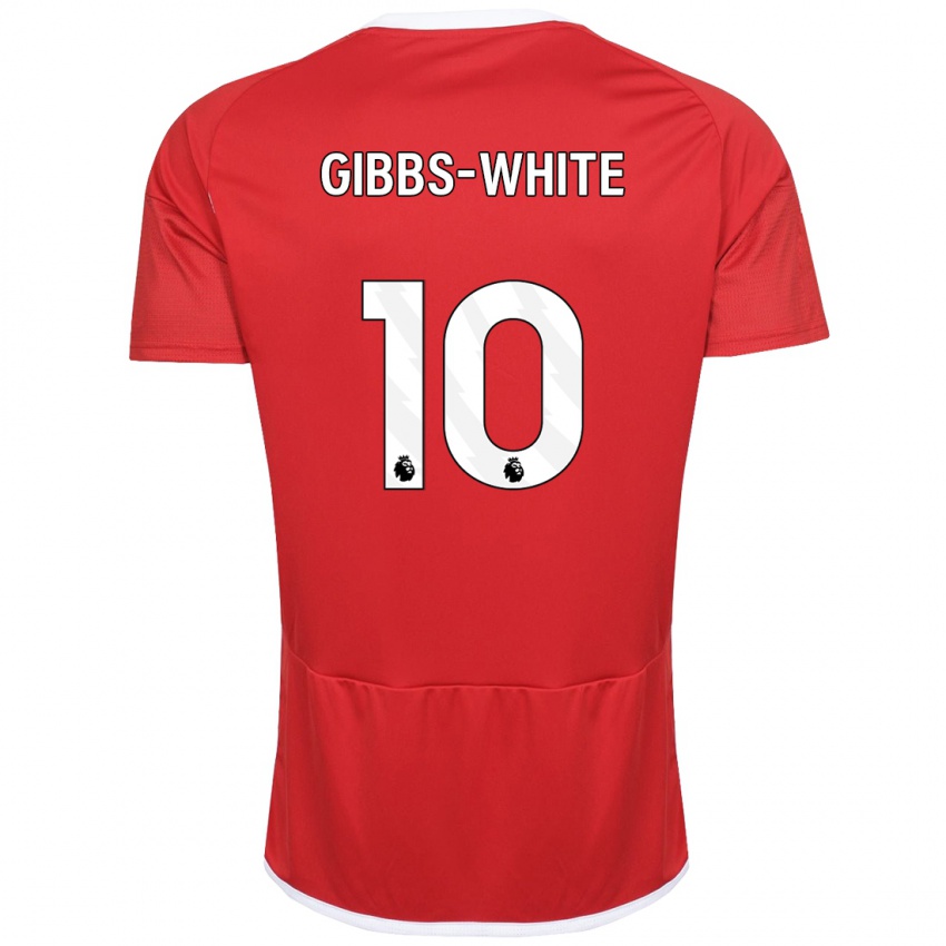 Kinder Morgan Gibbs-White #10 Rot Heimtrikot Trikot 2023/24 T-Shirt