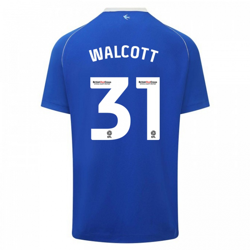 Kinder Malachi Fagan Walcott #31 Blau Heimtrikot Trikot 2023/24 T-Shirt