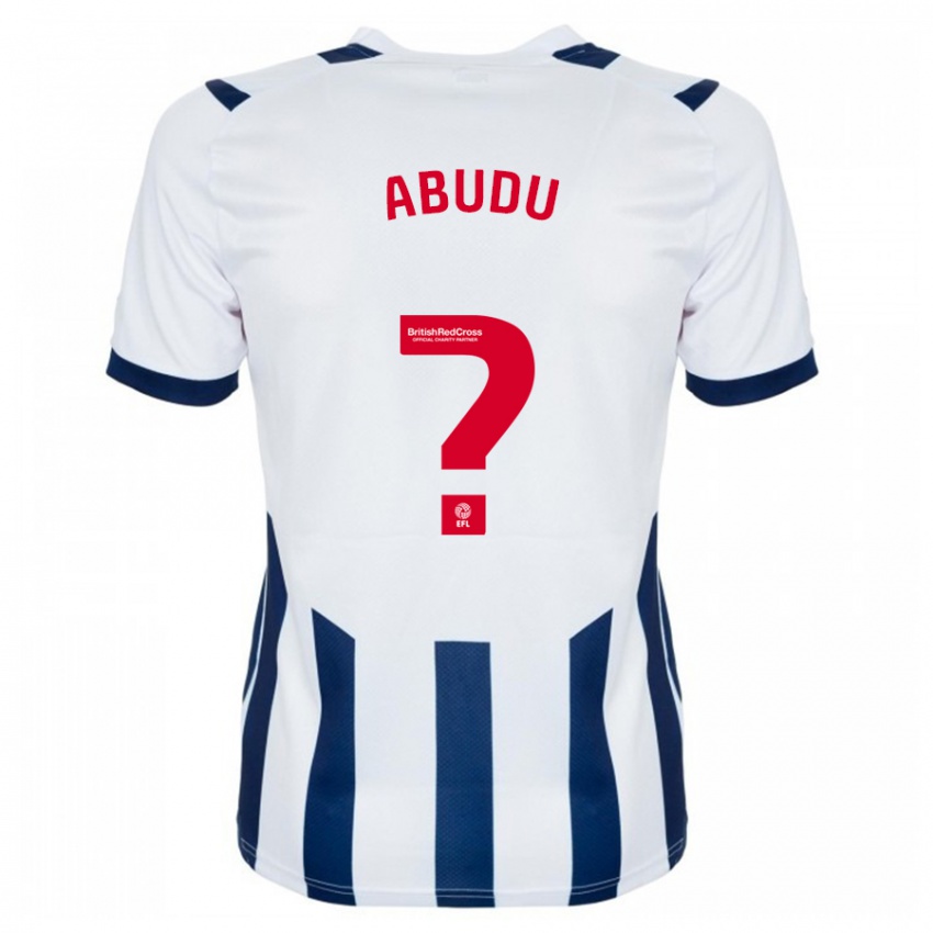 Kinder Abdul Abudu #0 Weiß Heimtrikot Trikot 2023/24 T-Shirt
