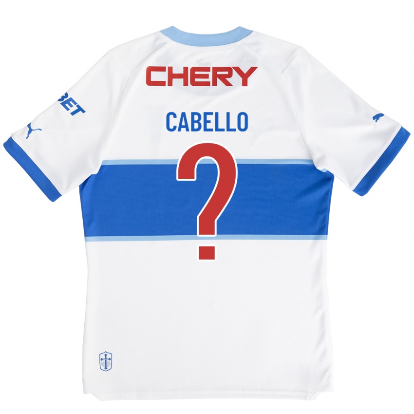 Kinder Sergio Cabello #0 Weiß Heimtrikot Trikot 2023/24 T-Shirt