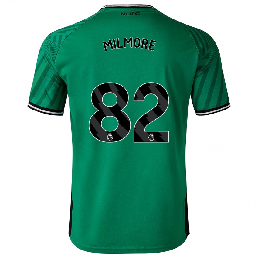 Kinder Carter Milmore #82 Grün Auswärtstrikot Trikot 2023/24 T-Shirt