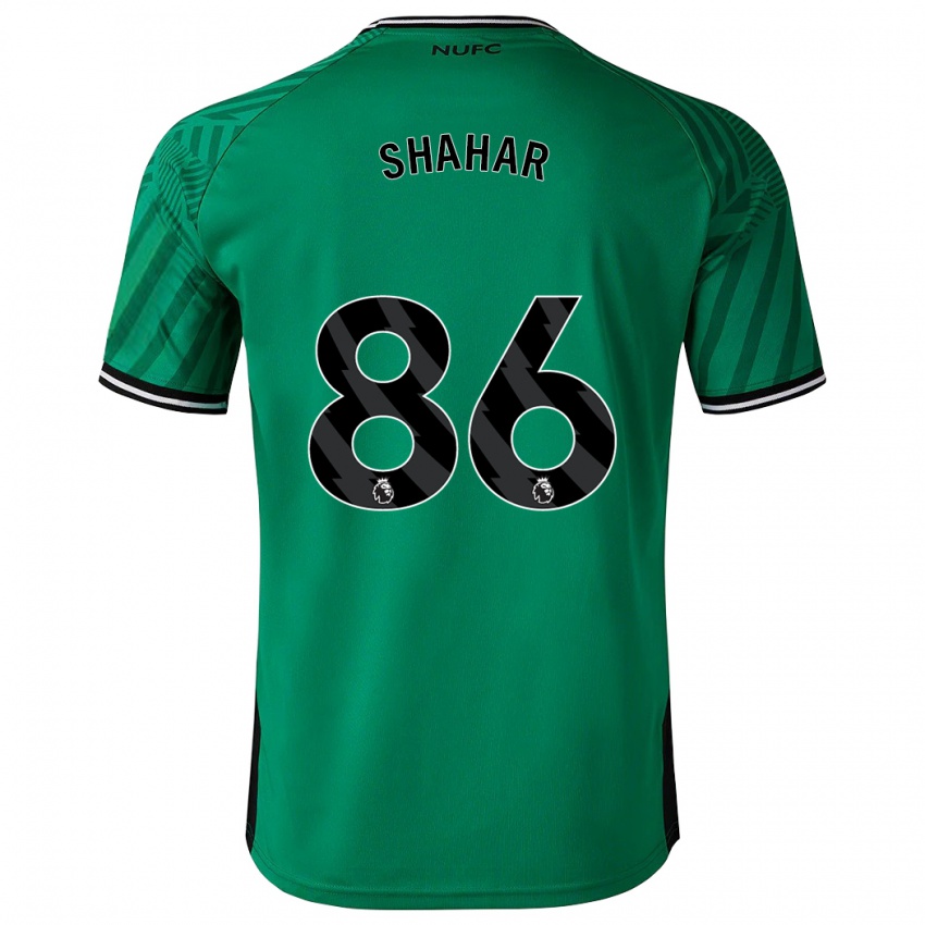 Kinder Leo Shahar #86 Grün Auswärtstrikot Trikot 2023/24 T-Shirt