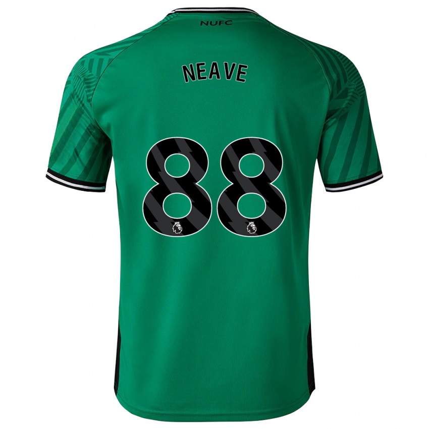 Kinder Sean Neave #88 Grün Auswärtstrikot Trikot 2023/24 T-Shirt
