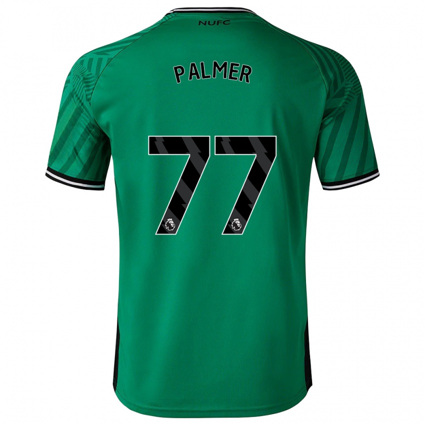 Kinder Darren Palmer #77 Grün Auswärtstrikot Trikot 2023/24 T-Shirt