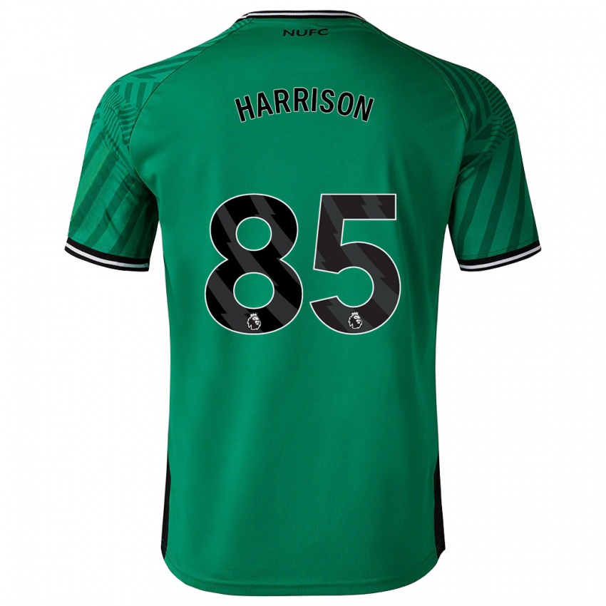Kinder Adam Harrison #85 Grün Auswärtstrikot Trikot 2023/24 T-Shirt