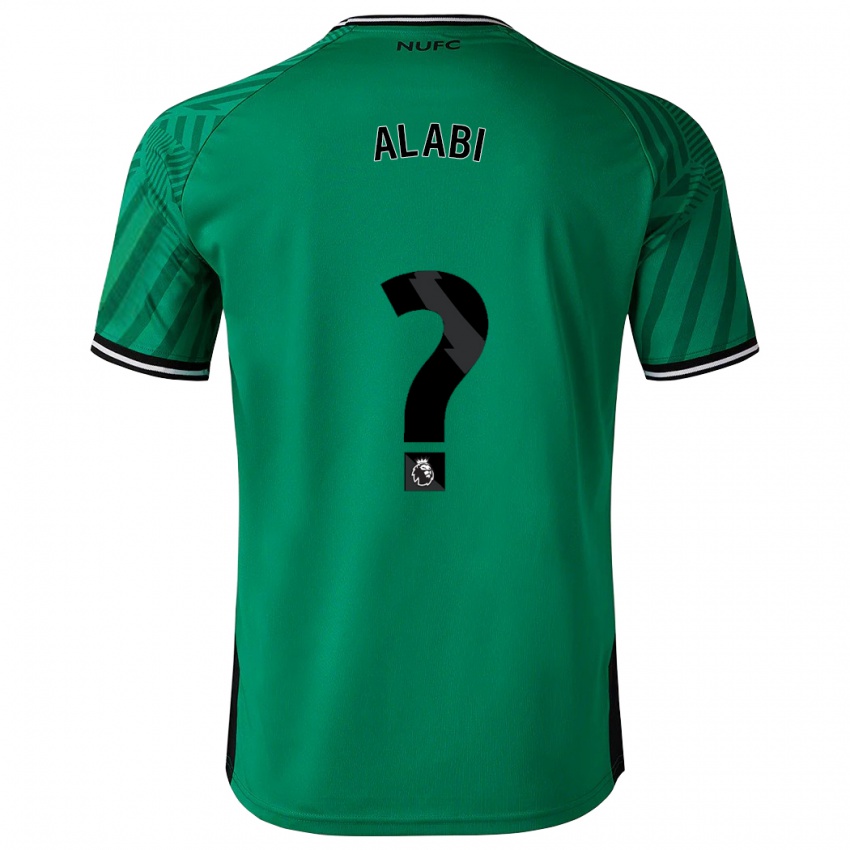 Kinder Sam Alabi #0 Grün Auswärtstrikot Trikot 2023/24 T-Shirt