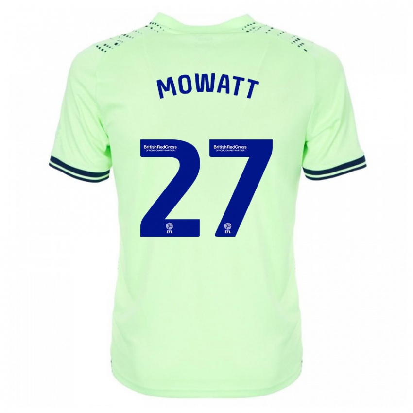 Kinder Alex Mowatt #27 Marine Auswärtstrikot Trikot 2023/24 T-Shirt