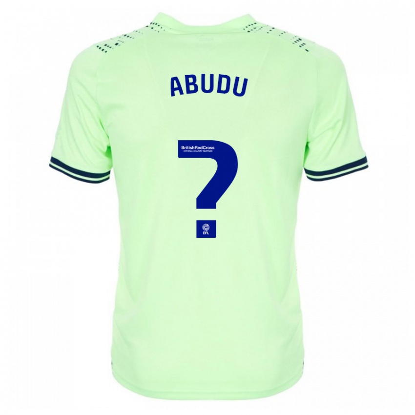 Kinder Abdul Abudu #0 Marine Auswärtstrikot Trikot 2023/24 T-Shirt