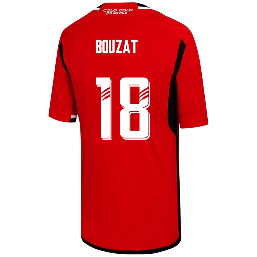 Kinder Agustín Bouzat #18 Rot Auswärtstrikot Trikot 2023/24 T-Shirt