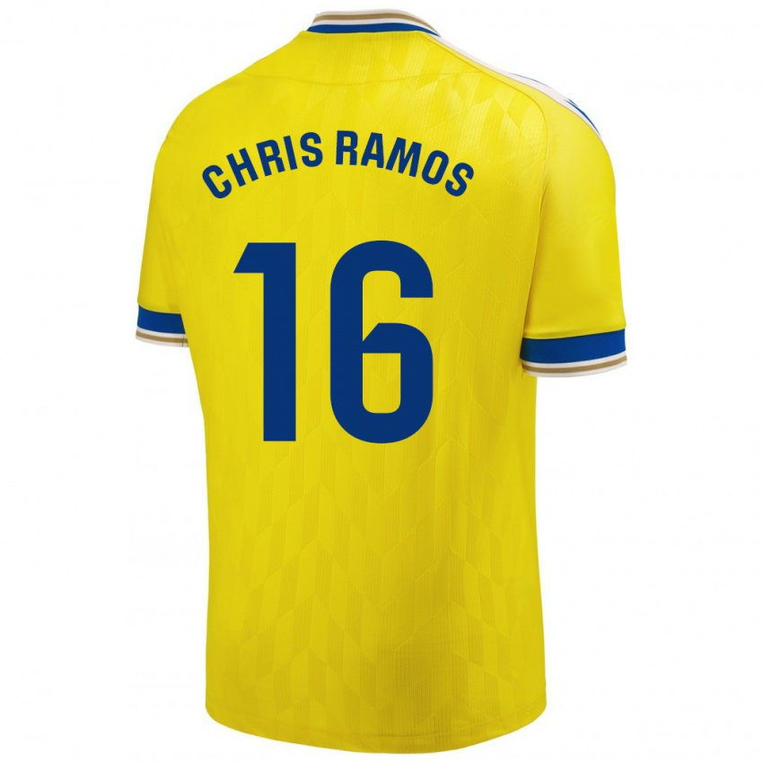 Herren Chris Ramos #16 Gelb Heimtrikot Trikot 2023/24 T-Shirt