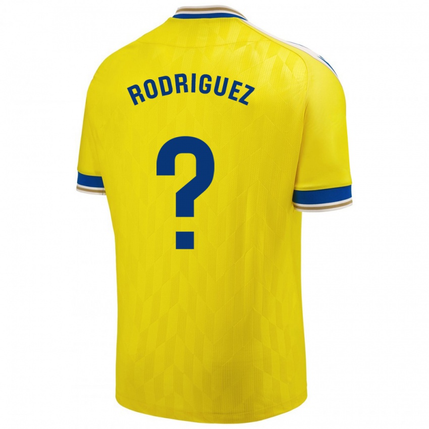Herren Antonio Rodríguez #0 Gelb Heimtrikot Trikot 2023/24 T-Shirt