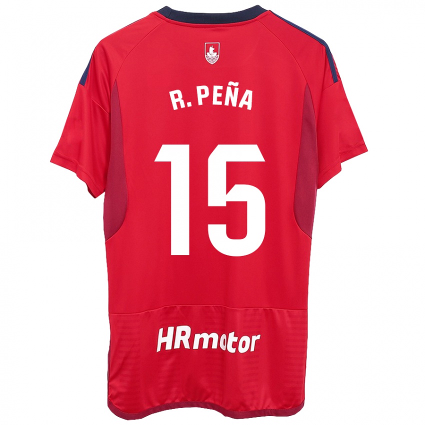 Herren Ruben Pena #15 Rot Heimtrikot Trikot 2023/24 T-Shirt