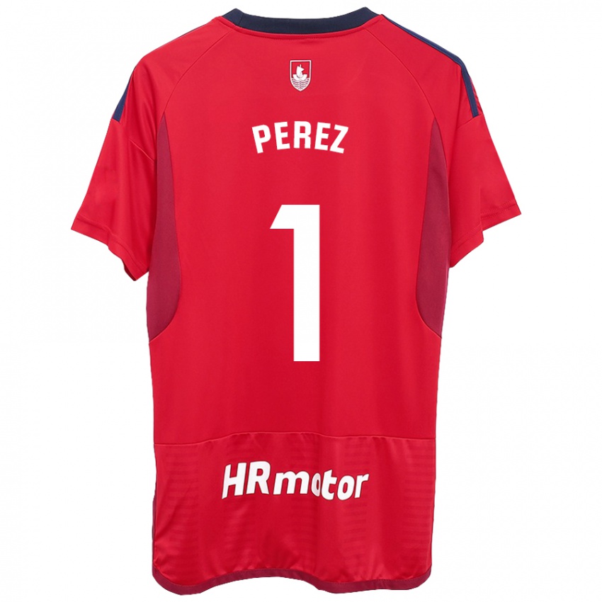Herren Silvia Pérez Fernández De Romarategui #1 Rot Heimtrikot Trikot 2023/24 T-Shirt