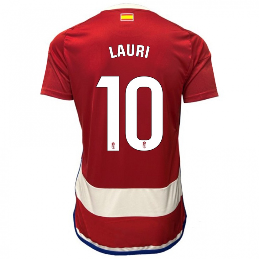 Herren Lauri #10 Rot Heimtrikot Trikot 2023/24 T-Shirt