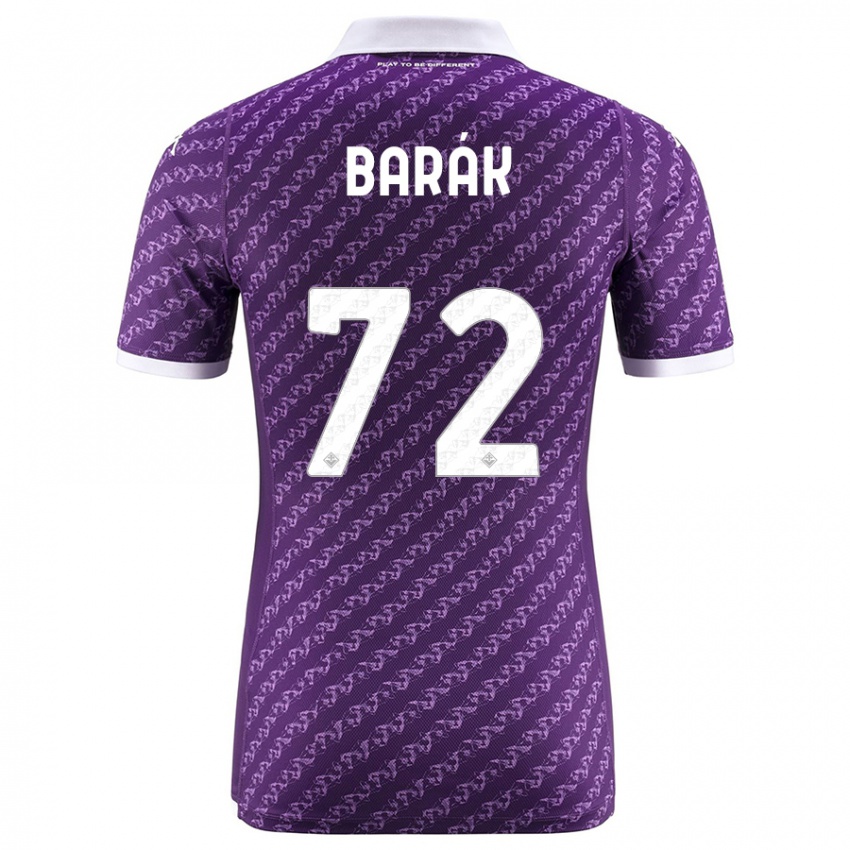 Herren Antonin Barak #72 Violett Heimtrikot Trikot 2023/24 T-Shirt