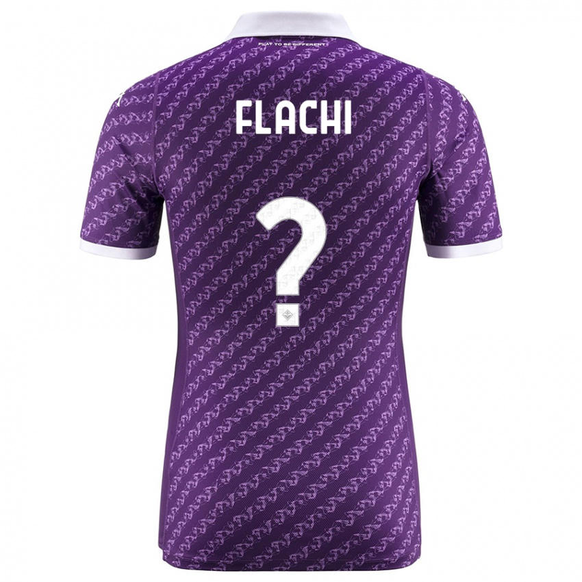 Herren Tommaso Flachi #0 Violett Heimtrikot Trikot 2023/24 T-Shirt
