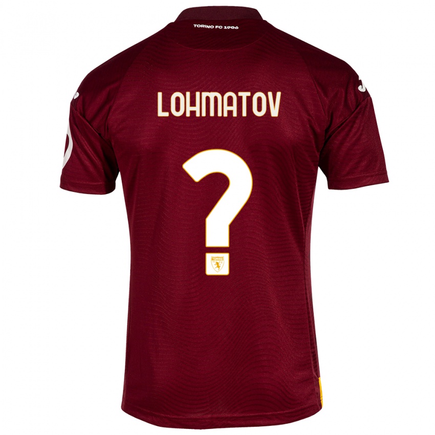 Herren Aleksandr Lohmatov #0 Dunkelrot Heimtrikot Trikot 2023/24 T-Shirt