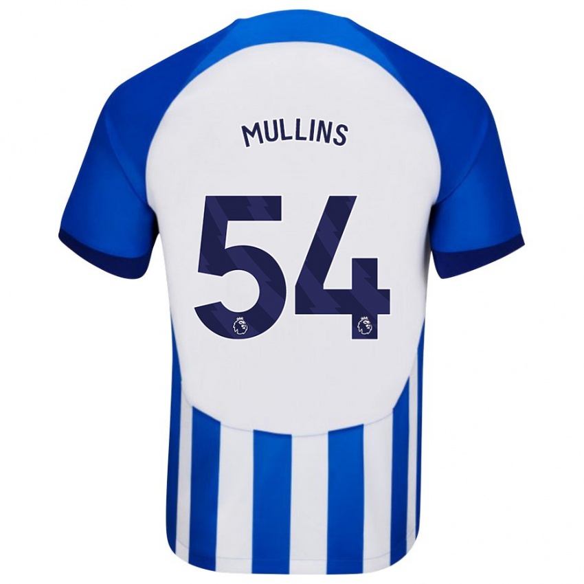 Herren Jamie Mullins #54 Blau Heimtrikot Trikot 2023/24 T-Shirt