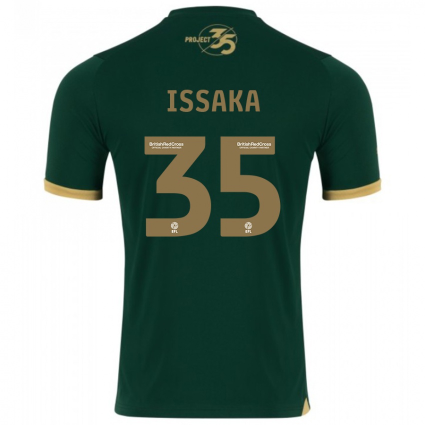 Herren Freddie Issaka #35 Grün Heimtrikot Trikot 2023/24 T-Shirt