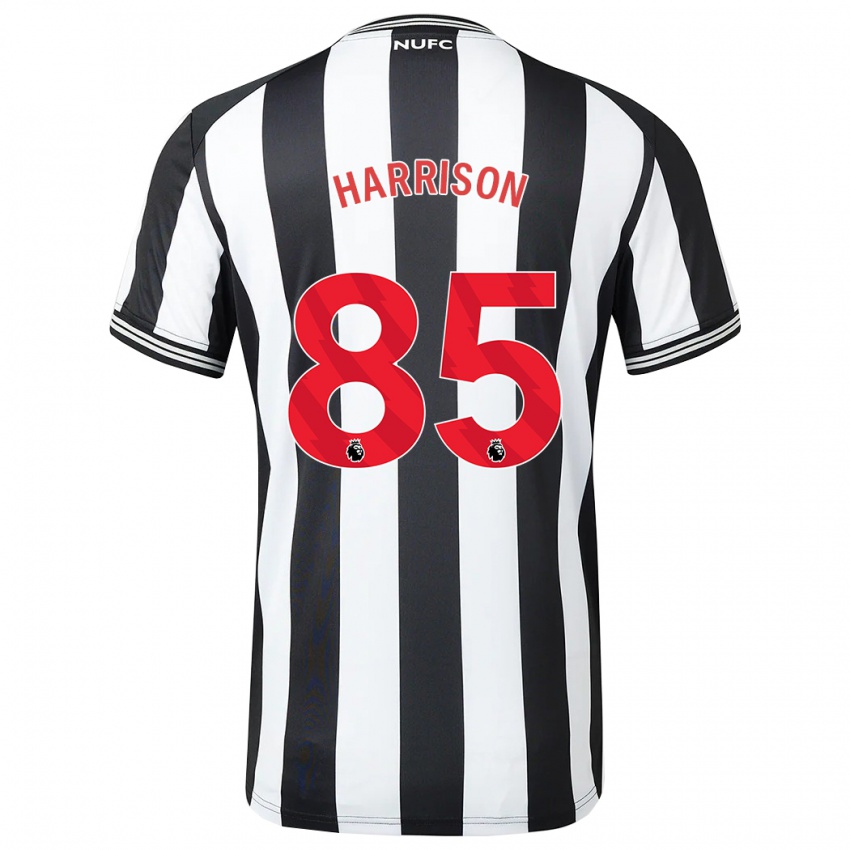 Herren Adam Harrison #85 Schwarz-Weiss Heimtrikot Trikot 2023/24 T-Shirt