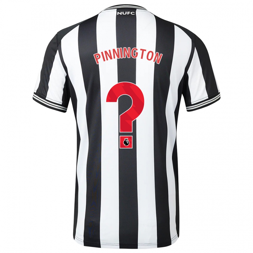 Herren Sam Pinnington #0 Schwarz-Weiss Heimtrikot Trikot 2023/24 T-Shirt